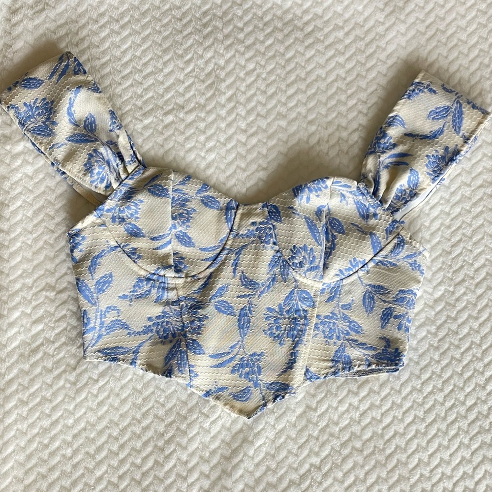 SHEIN Corset Crop Top